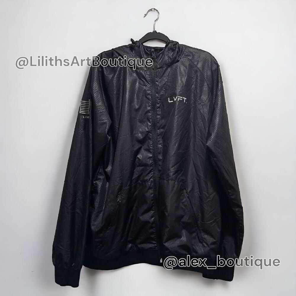 LVFT Live Fit Athletic 2.0 Zip-Up Hoodie(I016)-Size XL for Men